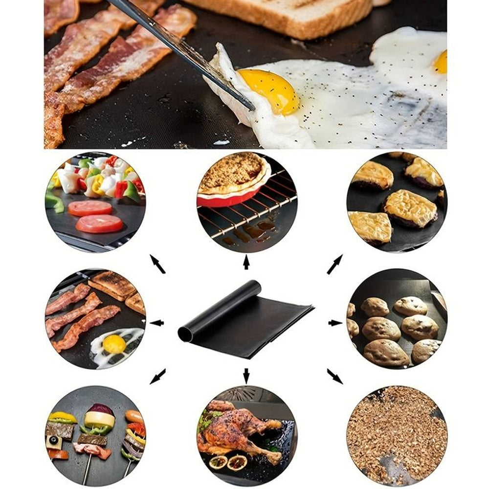 Grill/Grillmatte Teflon Nonstick (5 stk.)