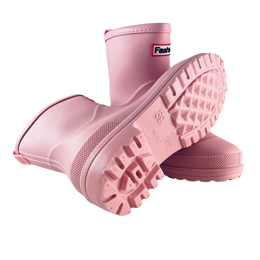 Gummistøvler til kvinder Model Sort eller Pink