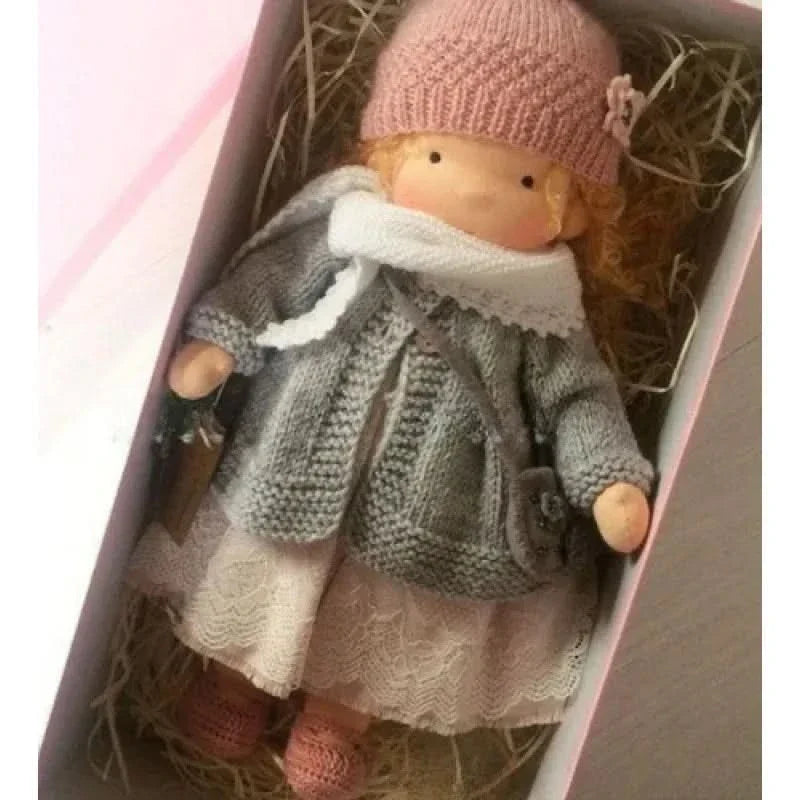 Håndlavet Bomulds Plush Dukke – Waldorf Emma Legetøj