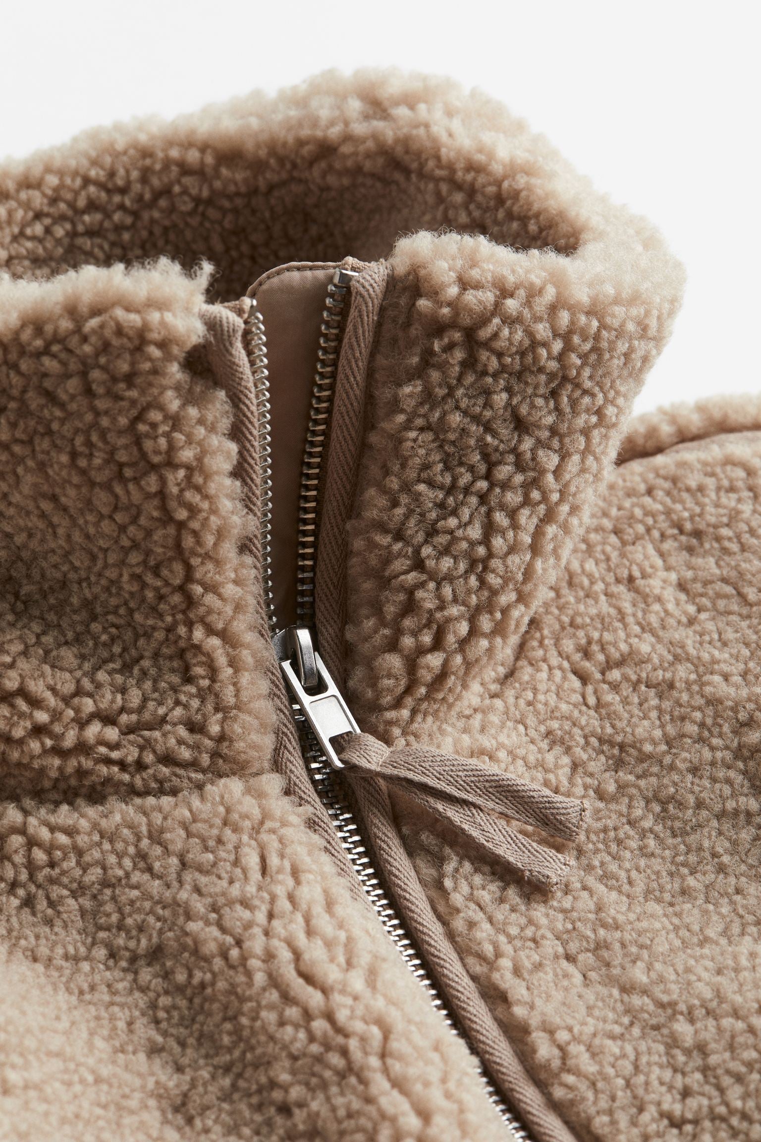 Ivana | Manteau Sherpa Zippé pour Femme - Image 2