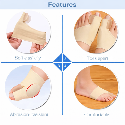 Hallux Valgus | Tå Korrigerer | Trykaflastning Mens Du Går | ToeAlign