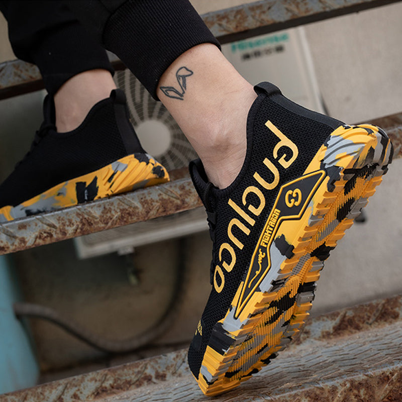 Happy™ AeroShoes: Letvægts, Åndbare Sikkerhedssko