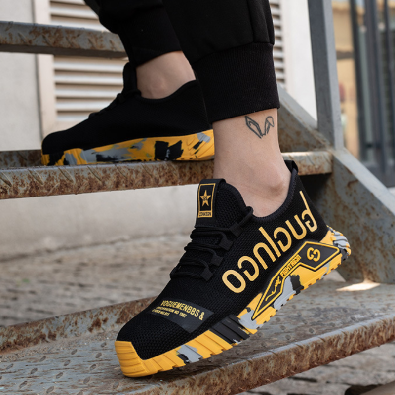 Happy™ AeroShoes: Letvægts, Åndbare Sikkerhedssko