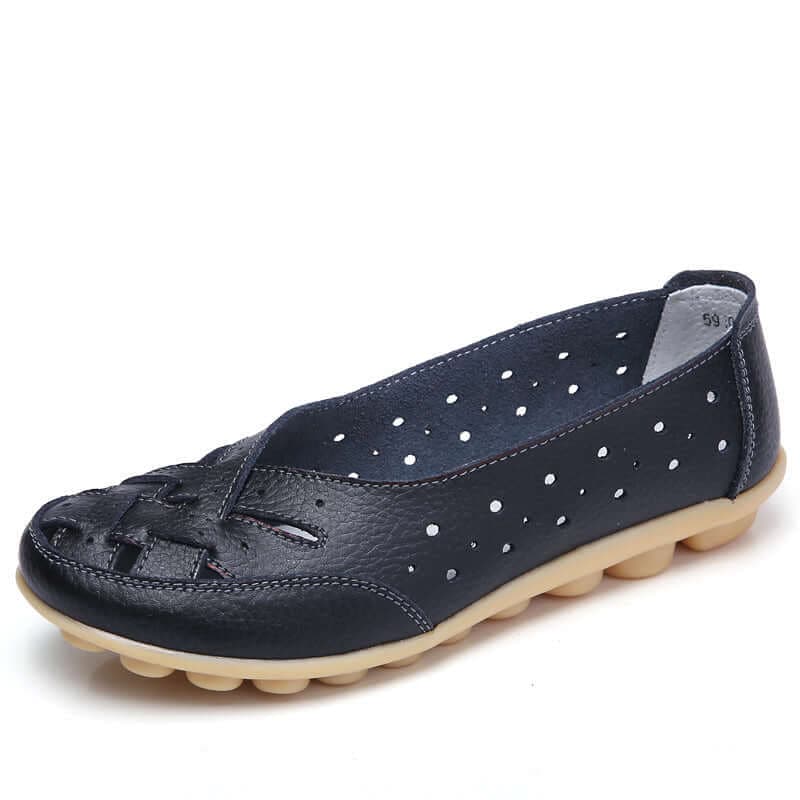 Happy™ SoftShoes: Fleksible Bløde Polstrede Flade Sko til Kvinder