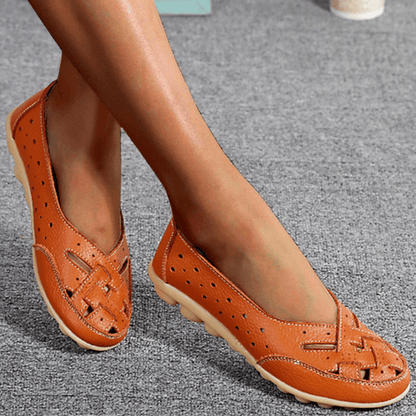 Happy™ SoftShoes: Fleksible Bløde Polstrede Flade Sko til Kvinder