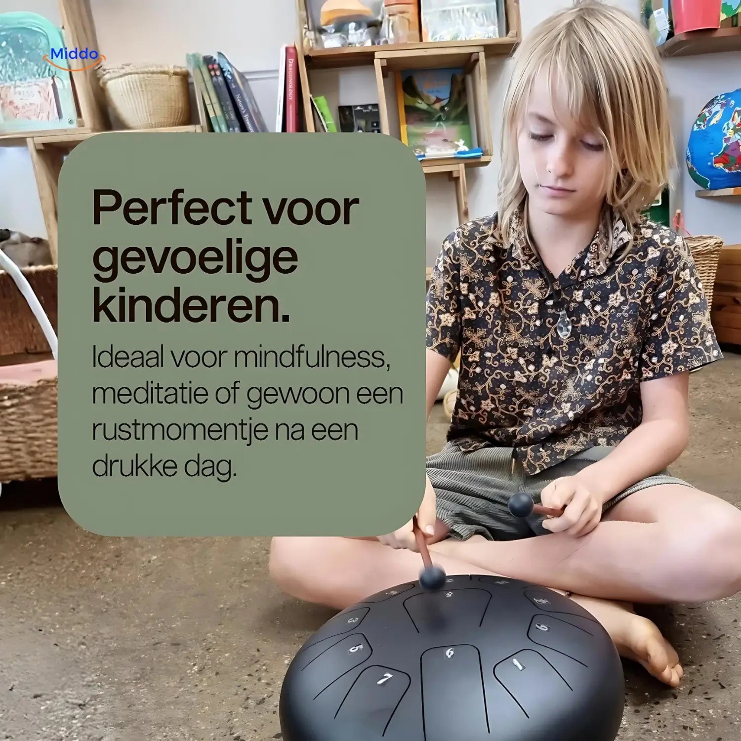 Harmonii KlankOase™ Stål Tunge Tromme – Magisk Lydskål Lyd til Fred, Meditation & Kreativ Udfoldelse