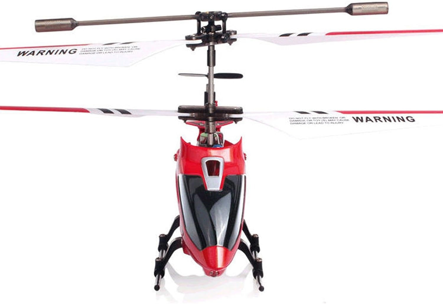 Hercules Ubrudelig Mini RC Helikopter med Gyro - Rød