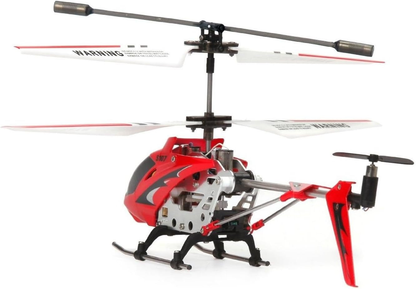 Hercules Ubrudelig Mini RC Helikopter med Gyro - Rød