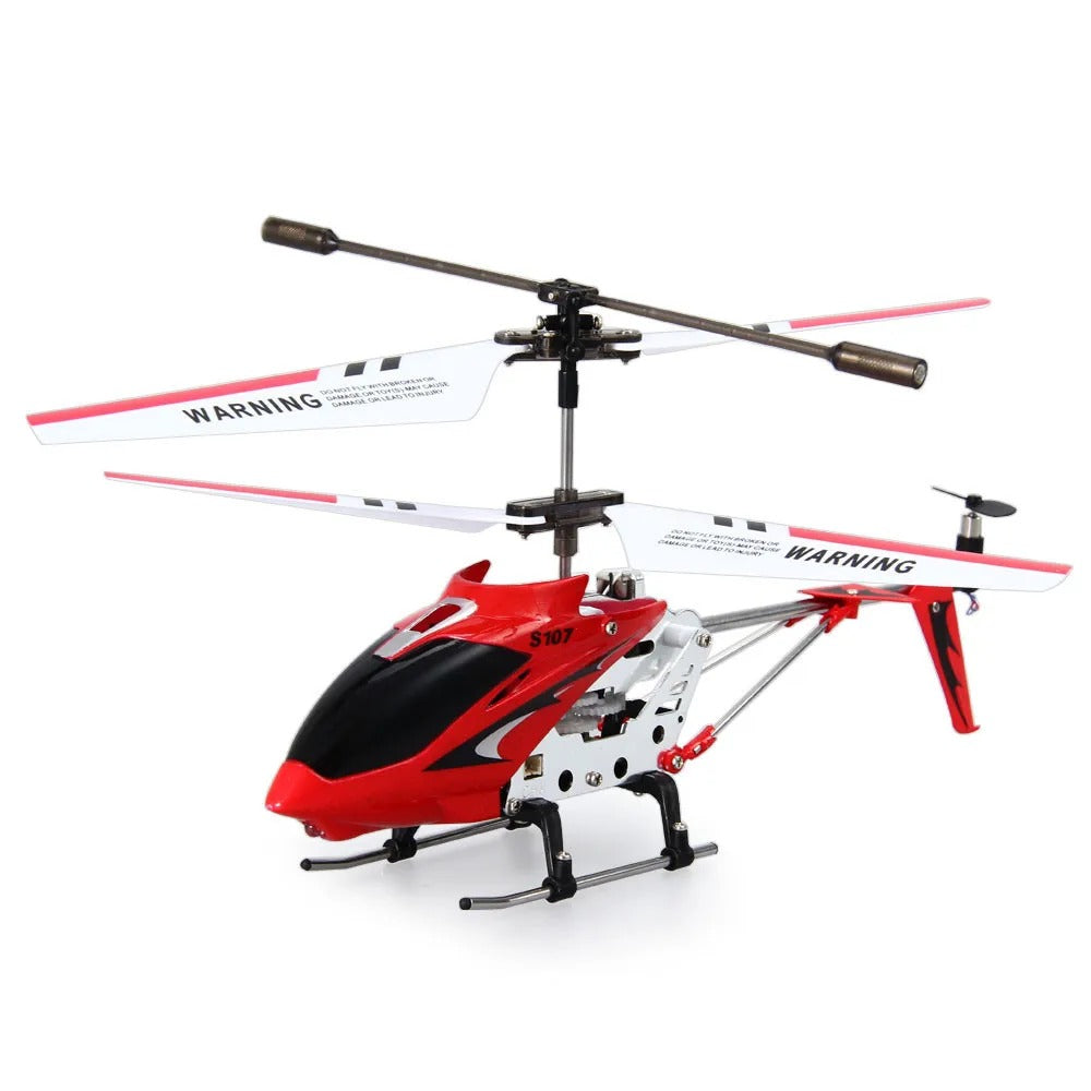 Hercules Ubrudelig Mini RC Helikopter med Gyro - Rød