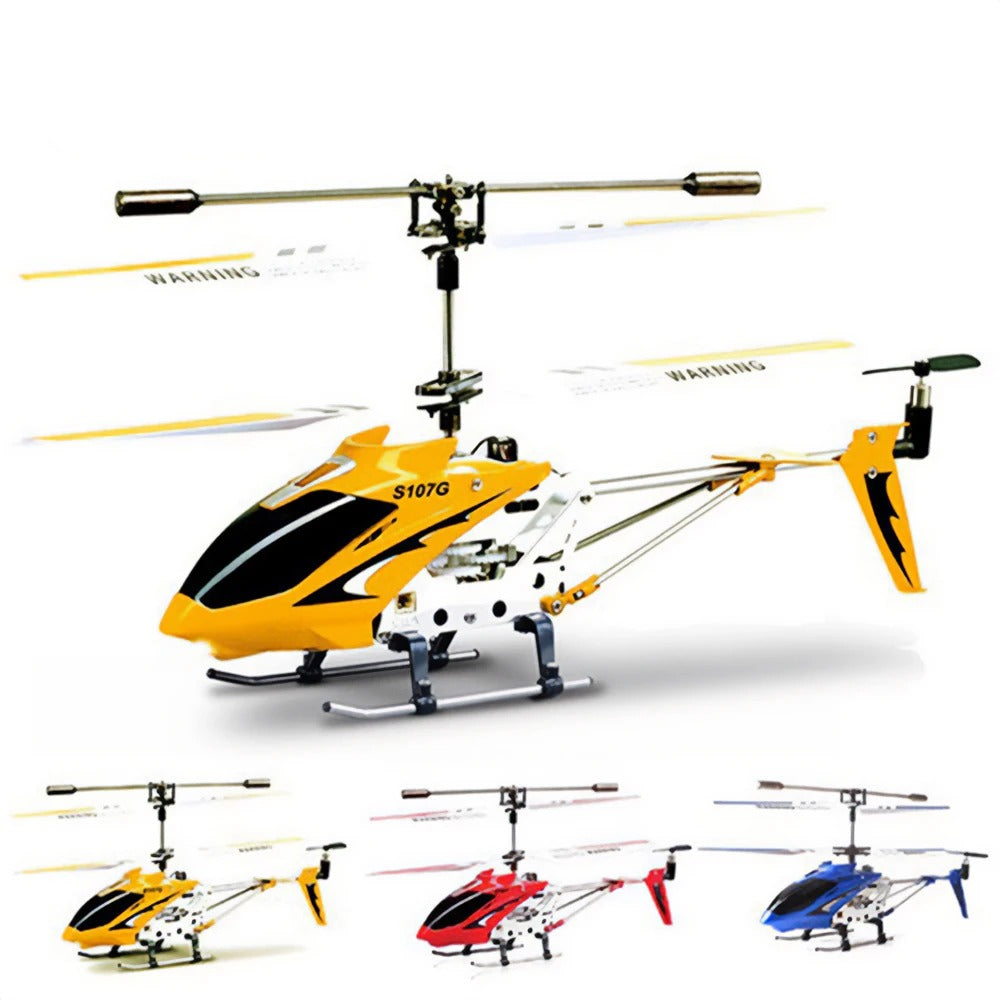 Hercules Ubrudelig Mini RC Helikopter med Gyro - Rød