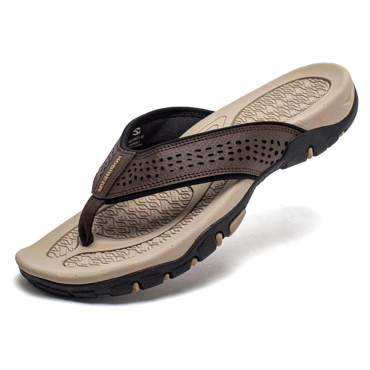 Herre Atletiske Flip Flops Med Svangstøtte