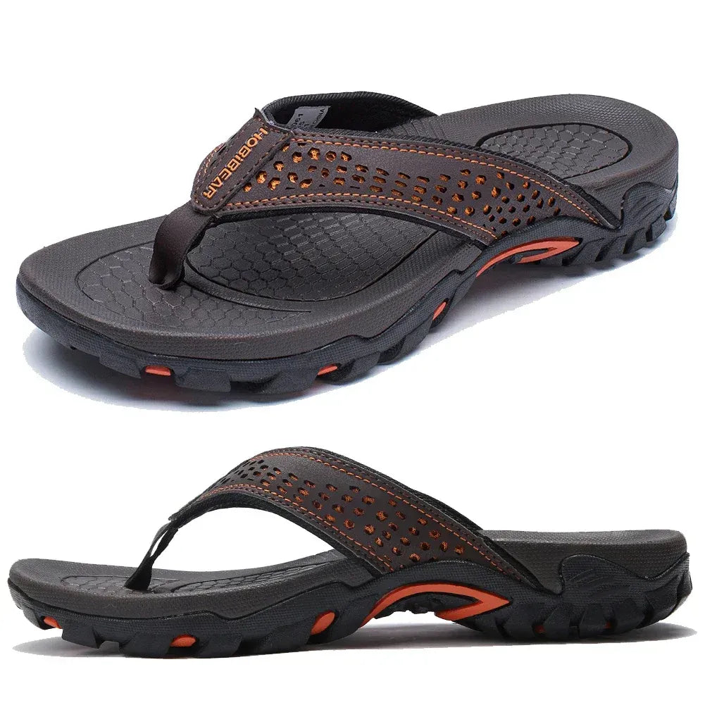Herre Atletiske Flip Flops Med Svangstøtte