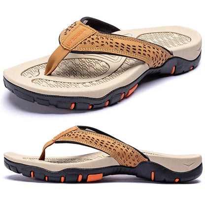 Herre Atletiske Flip Flops Med Svangstøtte