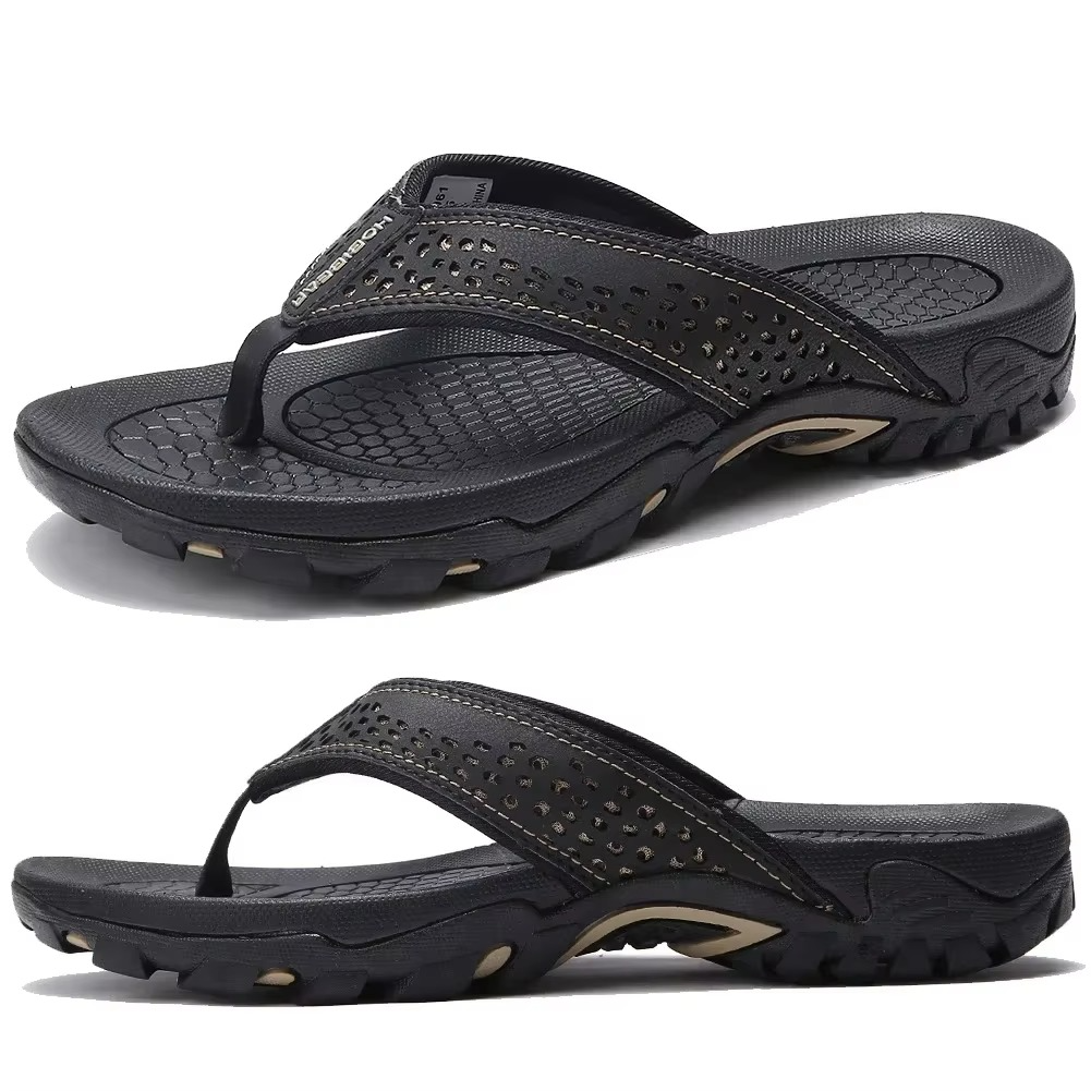 Herre Atletiske Flip Flops Med Svangstøtte