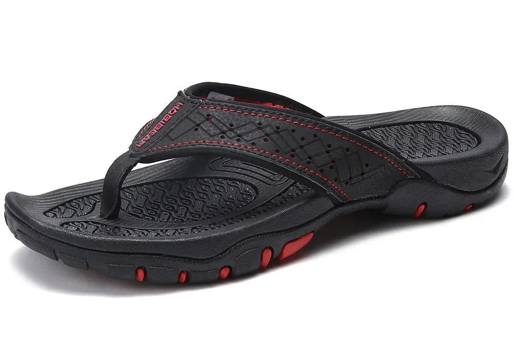 Herre Atletiske Flip Flops Med Svangstøtte