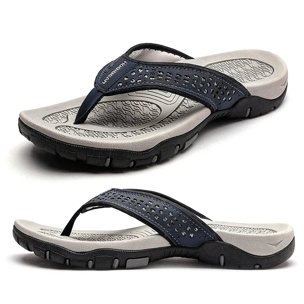 Herre Atletiske Flip Flops Med Svangstøtte