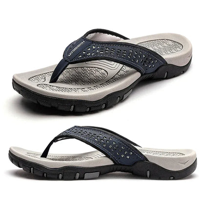 Herre Atletiske Flip Flops Med Svangstøtte