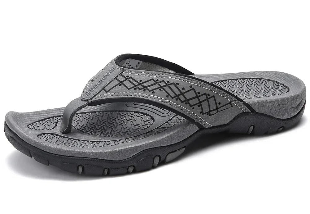Herre Atletiske Flip Flops Med Svangstøtte