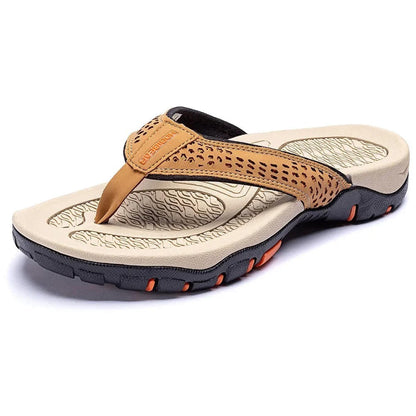 Herre Atletiske Flip Flops Med Svangstøtte