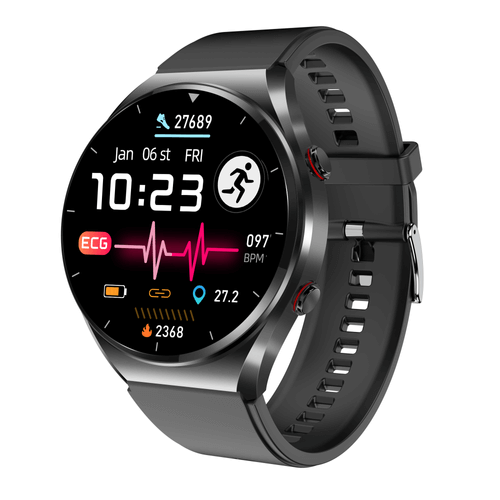 Herre Blodsukker & Blodtryk Overvågning Smartwatch