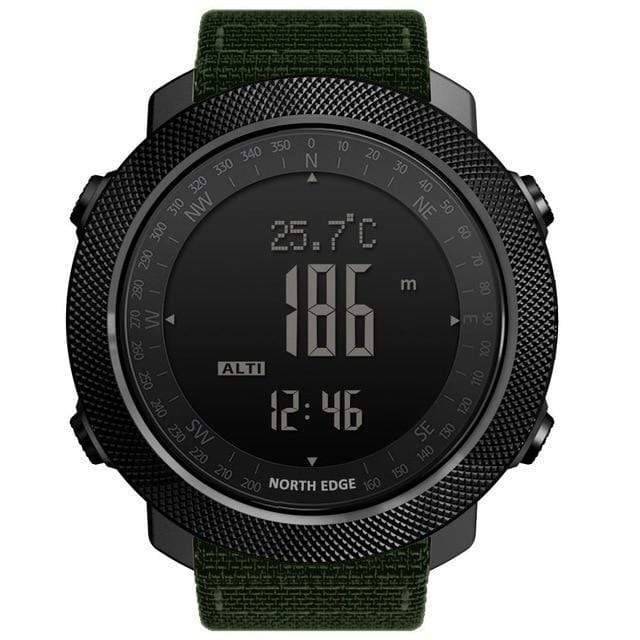 Herre Outdoor Altimeter Digital Kompas Ur