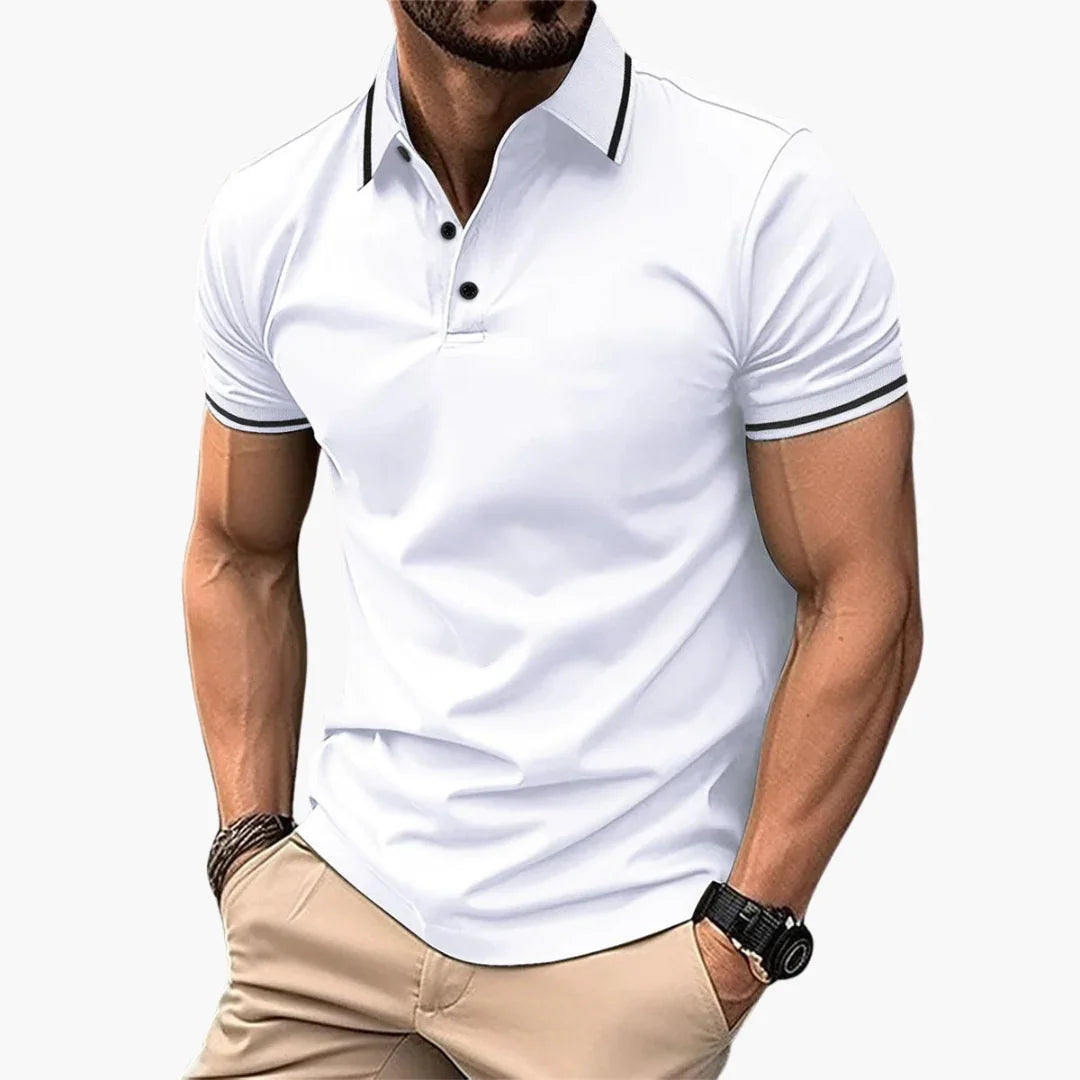 Herre Slim-Fit Polo Skjorte