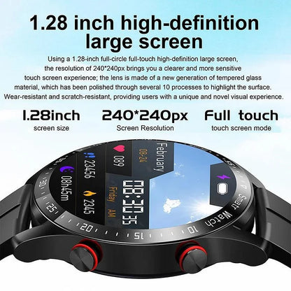 Herre Smartwatch med Sundhedsovervågning