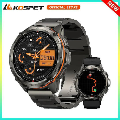 Herre T3 Ultra GPS AMOLED Smartwatch - Robust Fitness Tracker