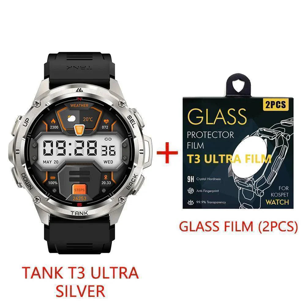 Herre T3 Ultra GPS AMOLED Smartwatch - Robust Fitness Tracker