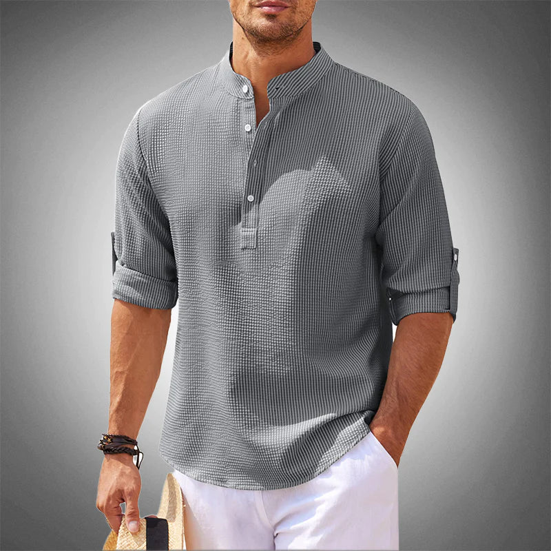 Herreskjorte Elegant Flere Farver