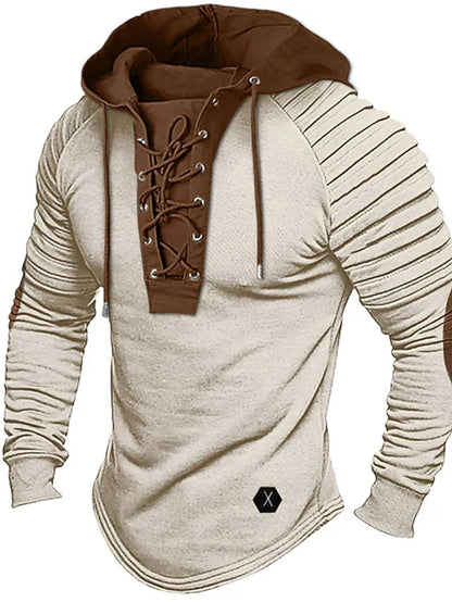 Éric | Pull à Capuche Lacé pour Homme - Image 4