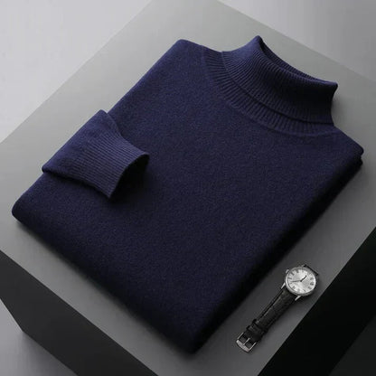 Mika | Pull Homme Col Roulé Manches Longues - Image 3