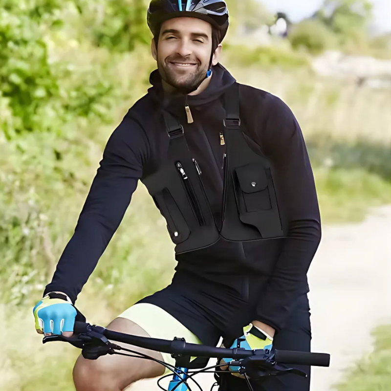 Icone™ SafetyBag: Sikker Cross Shoulder Safety Bag til Mænd og Kvinder
