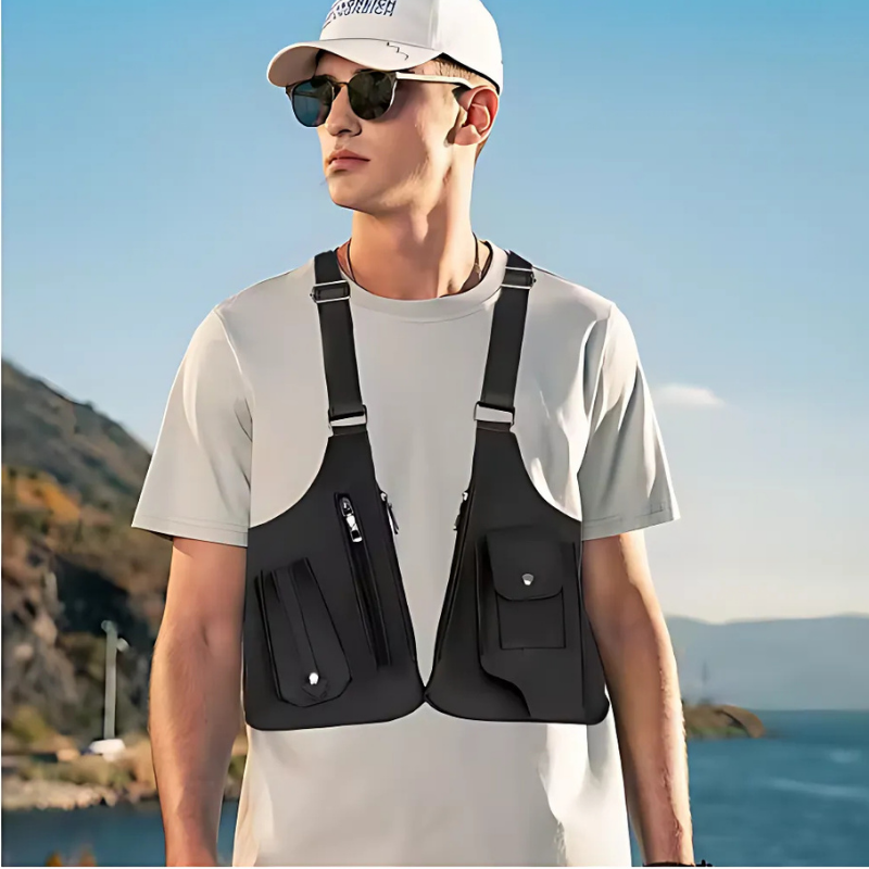 Icone™ SafetyBag: Sikker Cross Shoulder Safety Bag til Mænd og Kvinder
