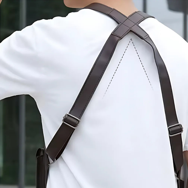 Icone™ SafetyBag: Sikker Cross Shoulder Safety Bag til Mænd og Kvinder