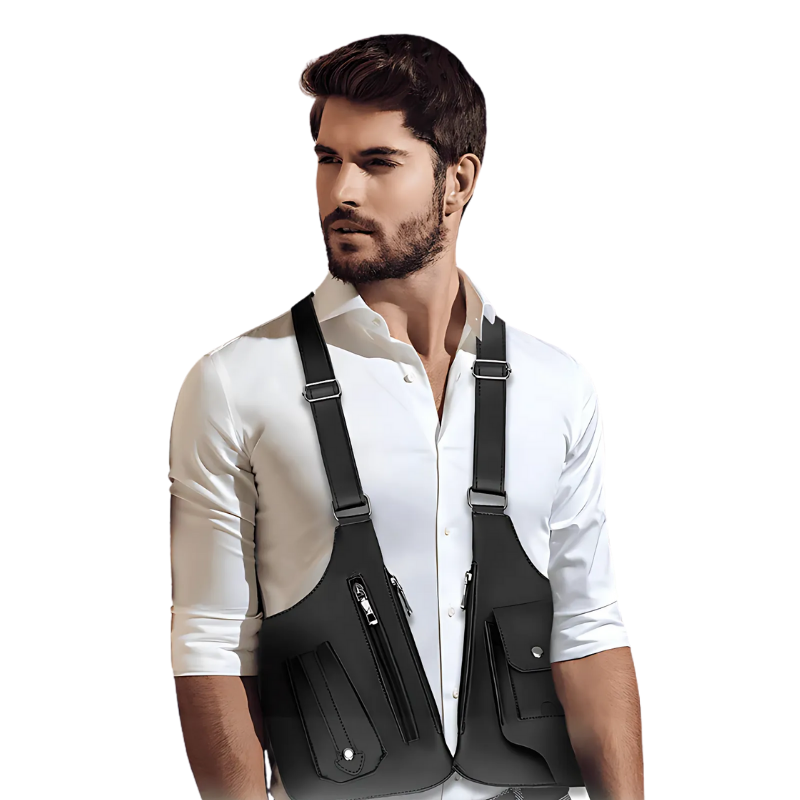Icone™ SafetyBag: Sikker Cross Shoulder Safety Bag til Mænd og Kvinder