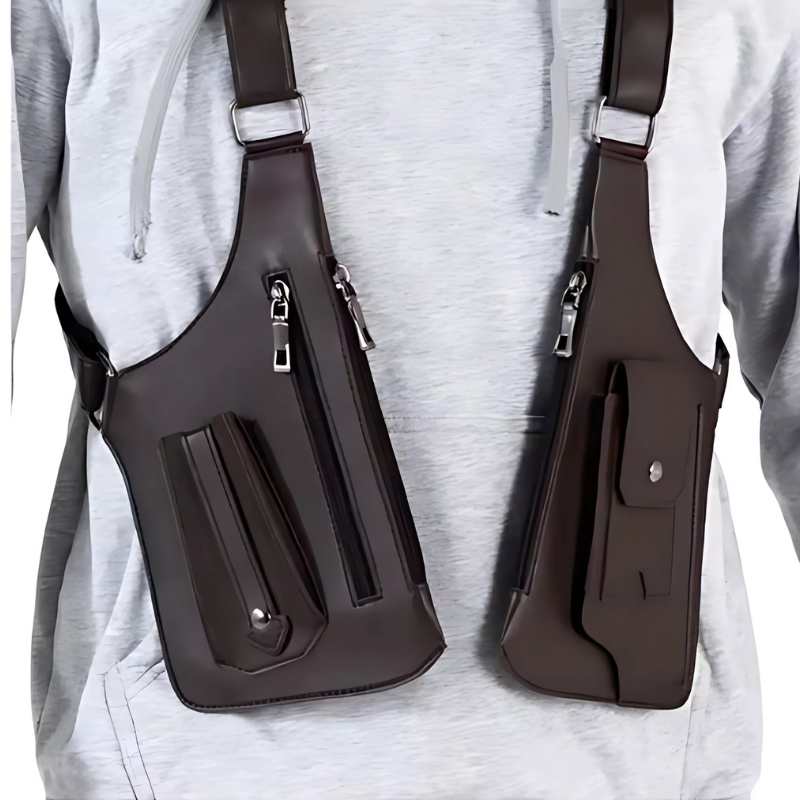 Icone™ SafetyBag: Sikker Cross Shoulder Safety Bag til Mænd og Kvinder