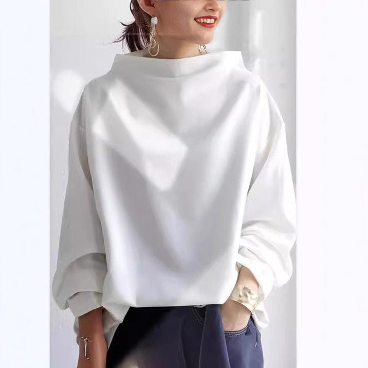 Image of Ida | Dame Oversized Langærmet Top
