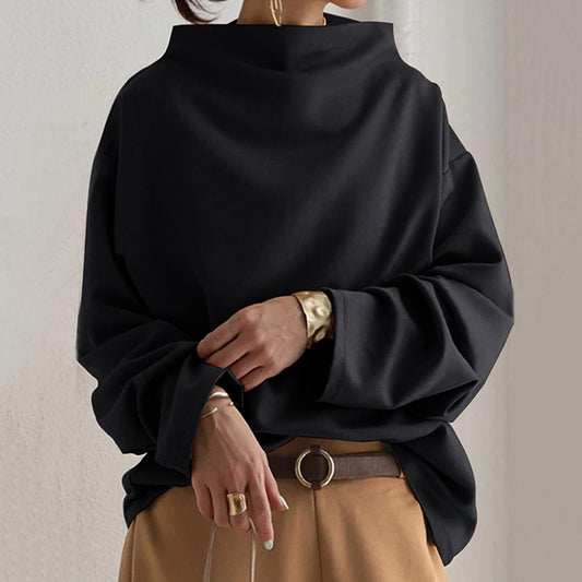 Image of Ida | Dame Oversized Langærmet Top