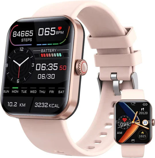 Ikke-invasiv blodsukker smartwatch med fitness tracking