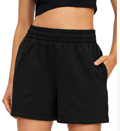 Lysa | Short sportif pour femmes avec taille élastique et poches latérales