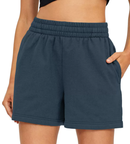Lysa | Short sportif pour femmes avec taille élastique et poches latérales