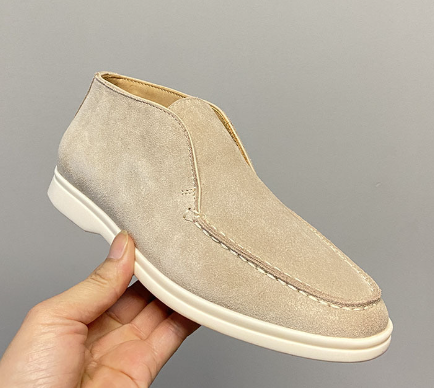 Edgar | Mocassins en daim élégants - Chaussures élégantes et confortables - Image 1