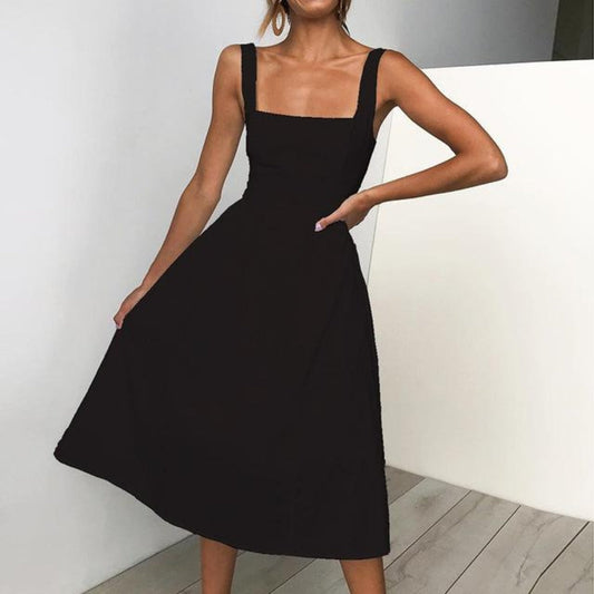Nathalie | Robe d'été élégante et sans manches - Image 2