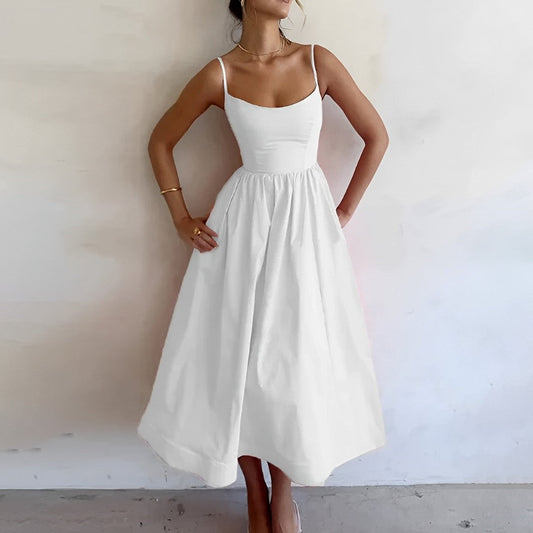 Mathilde | Robe d'été midi élégante pour femmes - Image 1