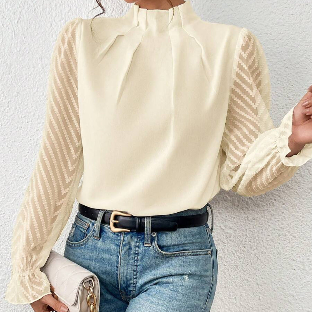 Marion | Haut élégant à motifs pour femmes - Image 4