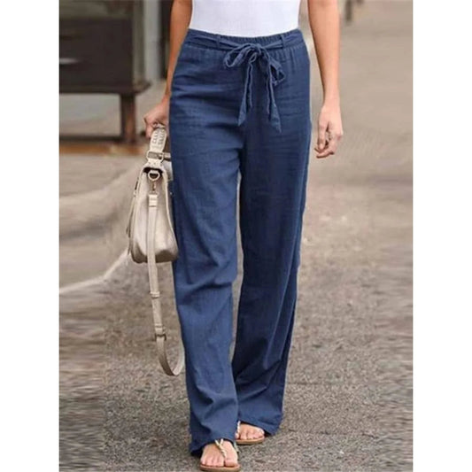Isabelle | Pantalon palazzo décontracté - Image 1