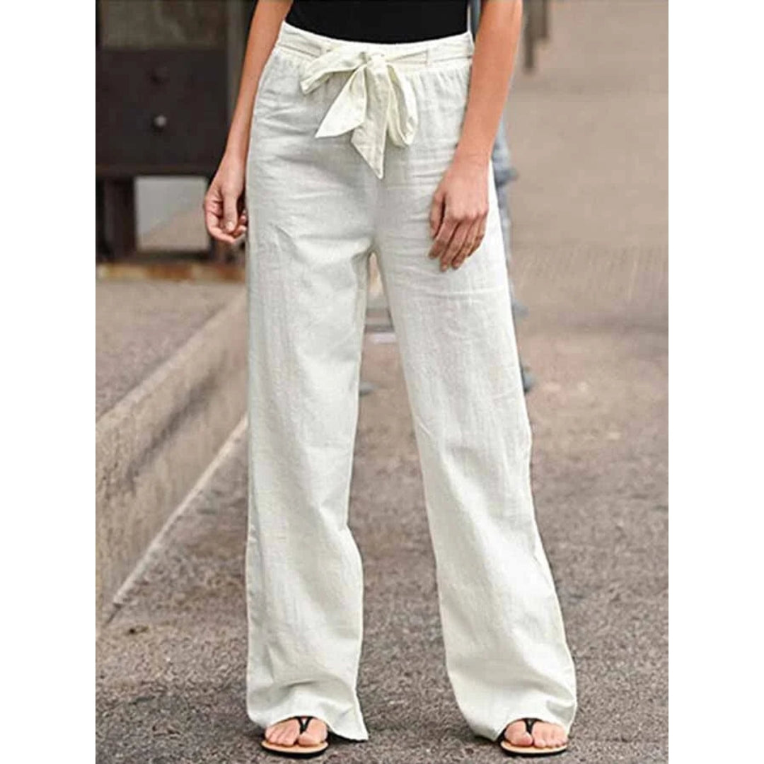 Isabelle | Pantalon palazzo décontracté - Image 8