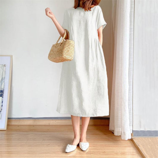 Romane | Robe d'été élégante à manches courtes pour femmes - Image 2