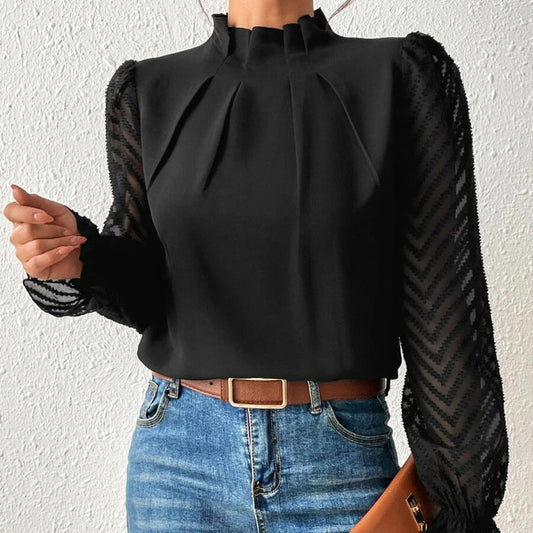 Marion | Haut élégant à motifs pour femmes - Image 1